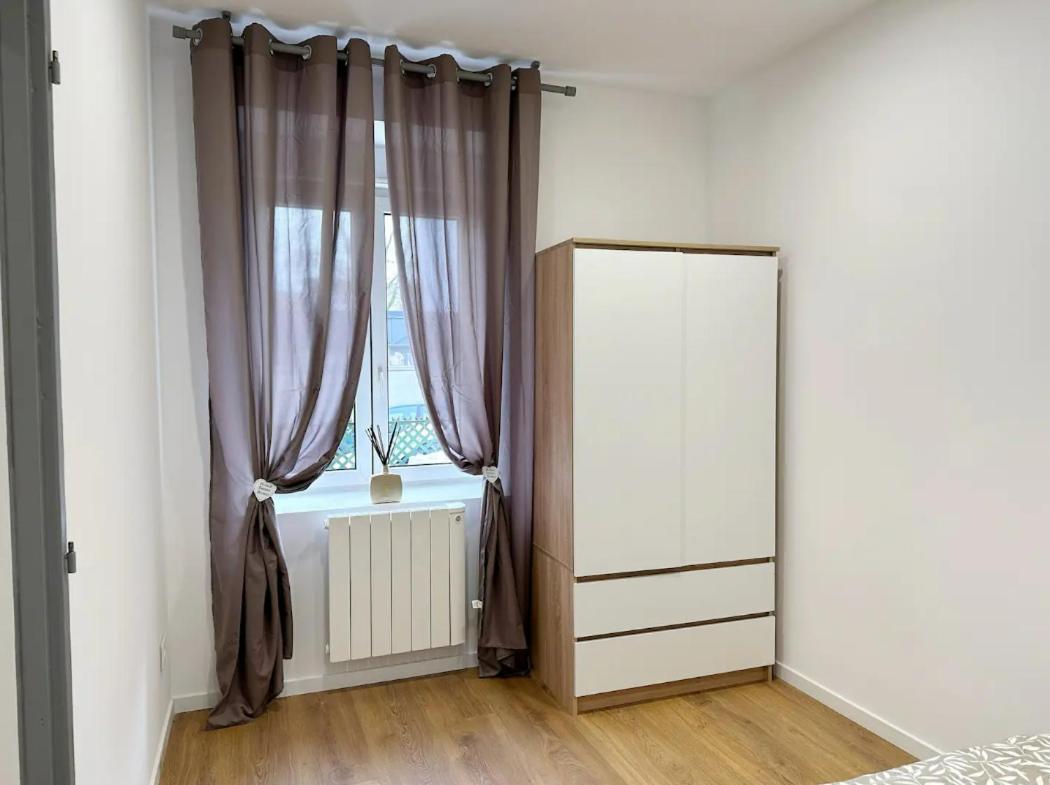 Rs-0 - Appartement F2 Au Rdc A Mulhouse Pour 1-3 Pers Esterno foto