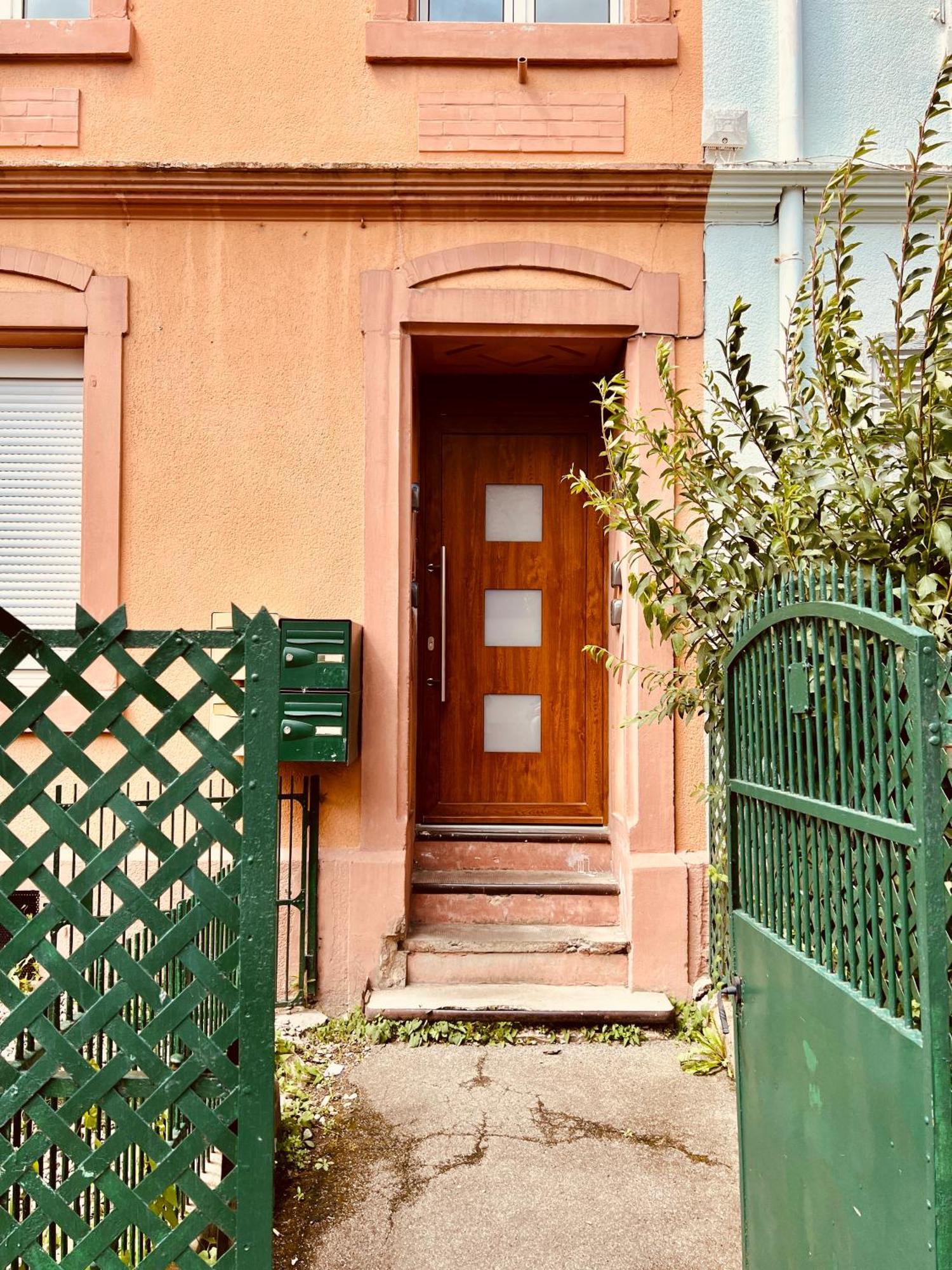 Rs-0 - Appartement F2 Au Rdc A Mulhouse Pour 1-3 Pers Esterno foto
